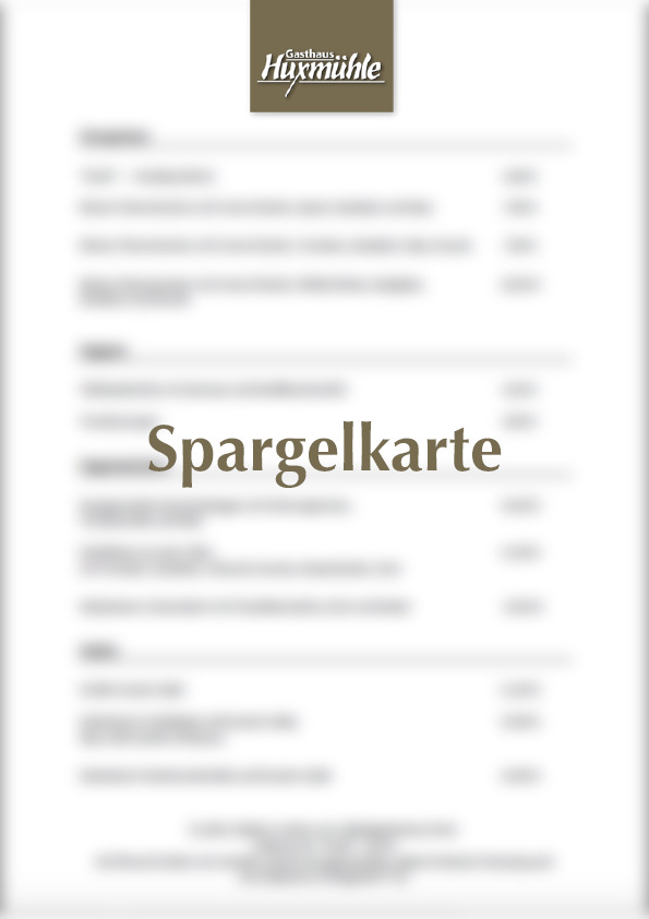 Thumbnail einer Speisekarte